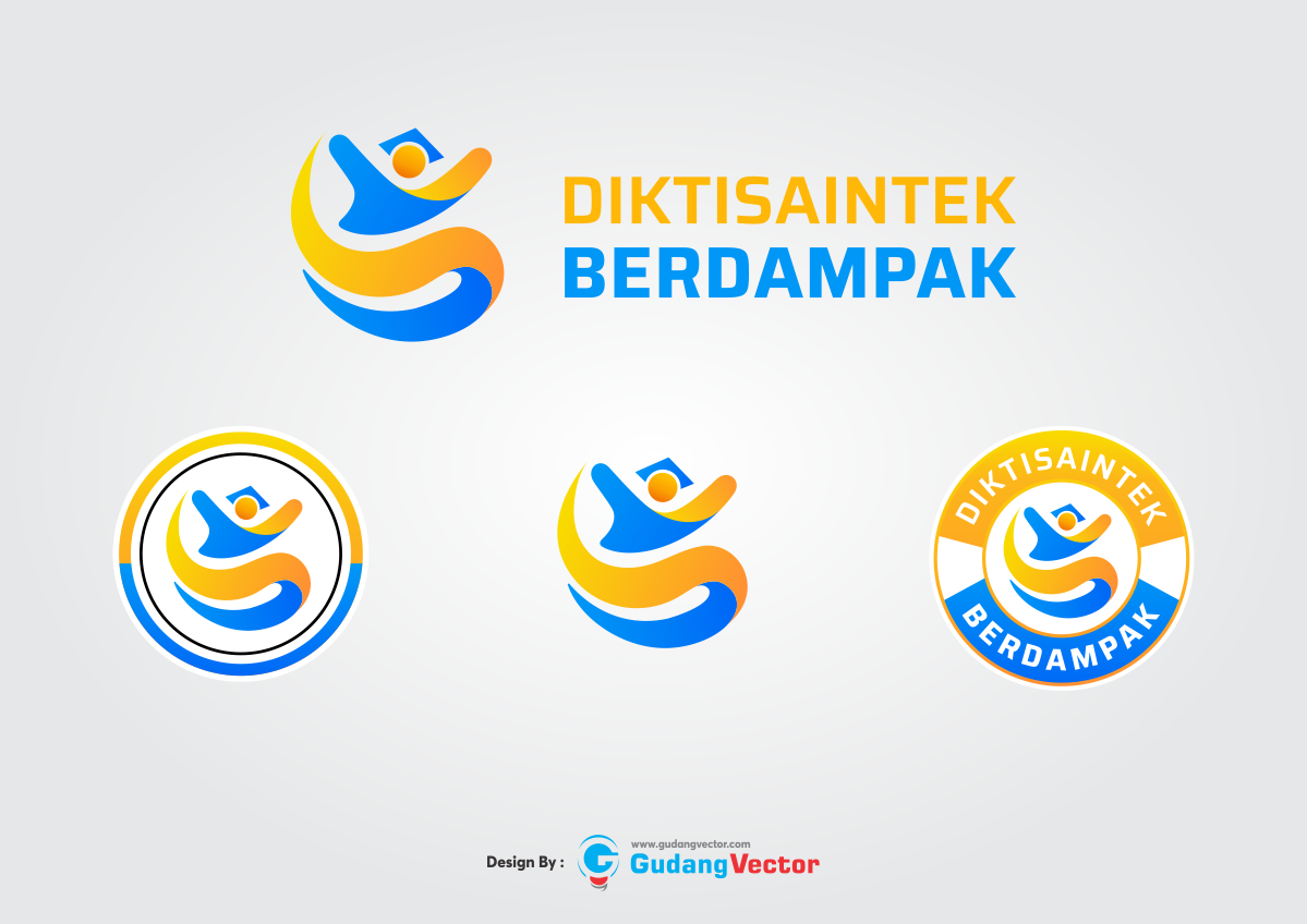 Download Logo Diktisaintek Berdampak Vector
